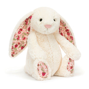 Jellycat Blossom Cream Bunny 'Berry' Original (Medium)  31cm