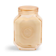 Load image into Gallery viewer, Designworks Botanica 8oz/226g White Glass Candle - Cotton &amp; Teak
