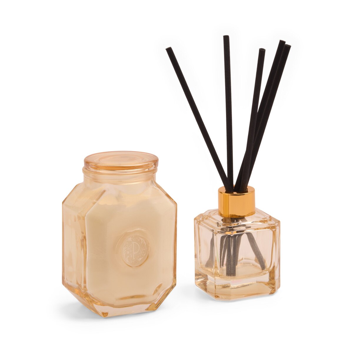 Designworks Botanica 8oz/226g White Glass Candle - Cotton & Teak