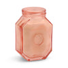 Designworks Botanica 8oz/226g Pink Glass Candle - Saffron Rose