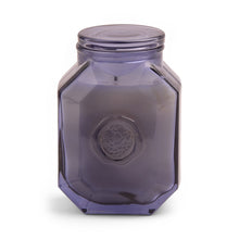 Load image into Gallery viewer, Designworks Botanica 8oz/226g Grey Blue Glass Candle - Sea Salt &amp; Amber
