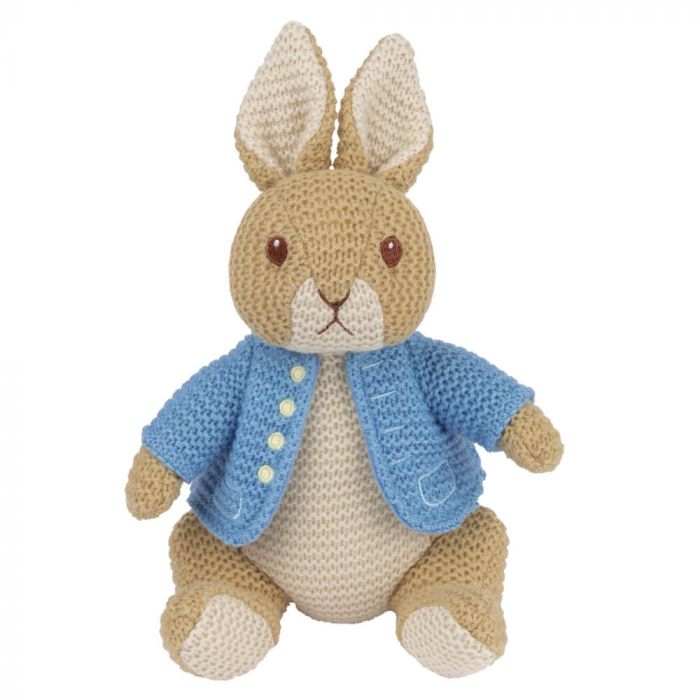 PETER RABBIT KNITTED SOFT TOY 20cm