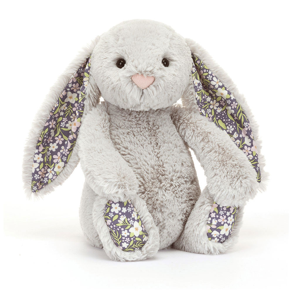 Jellycat Blossom Silver Bunny 'Bloom' Original (Medium) 31cm