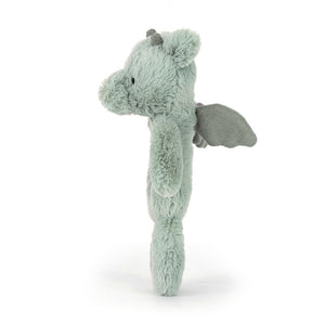 Jellycat Bashful Dragon Ring Rattle 18cm