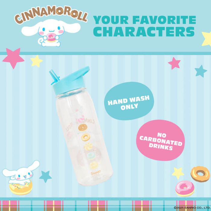 Hello Kitty and Friends Cinnamoroll Flip Top Bottle 23cm