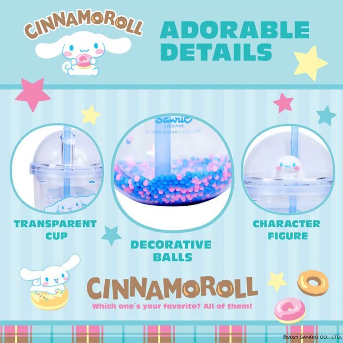 Hello Kitty and Friends Cinnamoroll Boba Cup 20cm