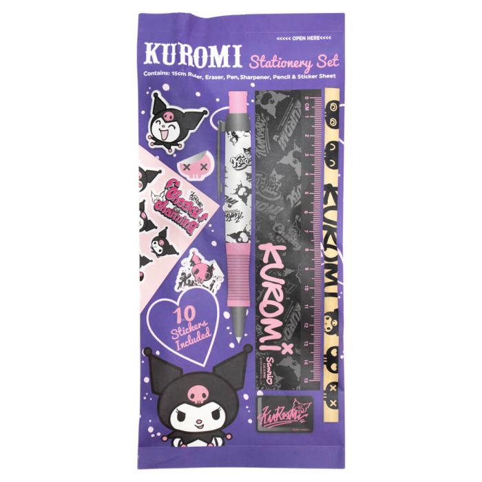 Hello Kitty and Friends Kuromi Stationery Set