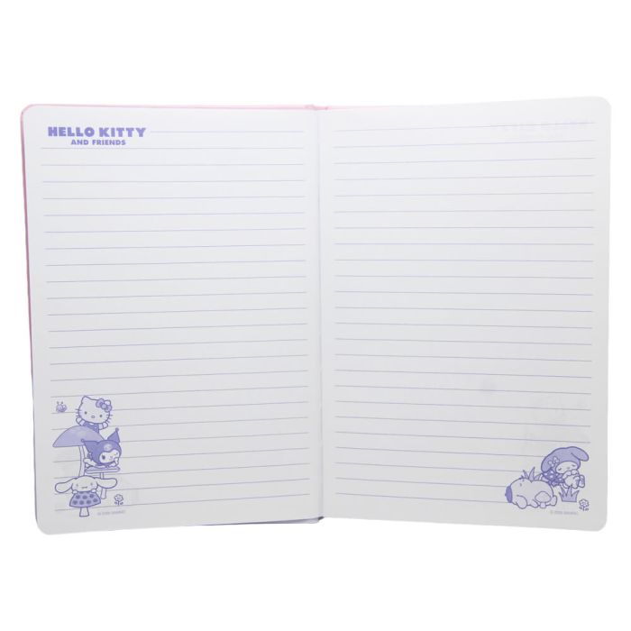 Hello Kitty & Friends Mushroom A5 Casebound Notebook