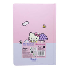 Load image into Gallery viewer, Hello Kitty &amp; Friends Mushroom A5 Casebound Notebook
