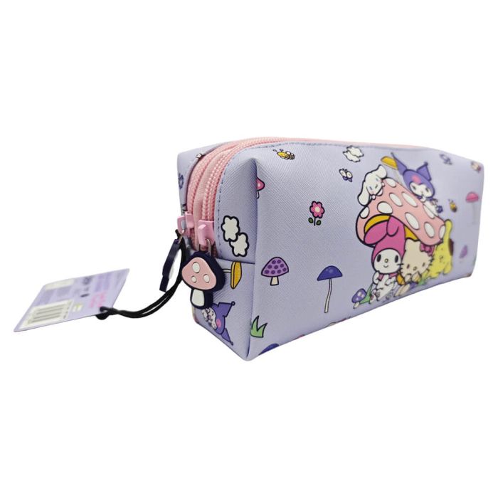 Hello Kitty & Friends Mushroom Double Pocket Pencil Case