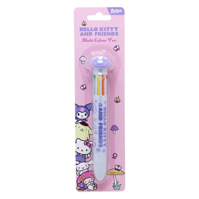 Hello Kitty & Friends Mushroom 8 Colour Pen