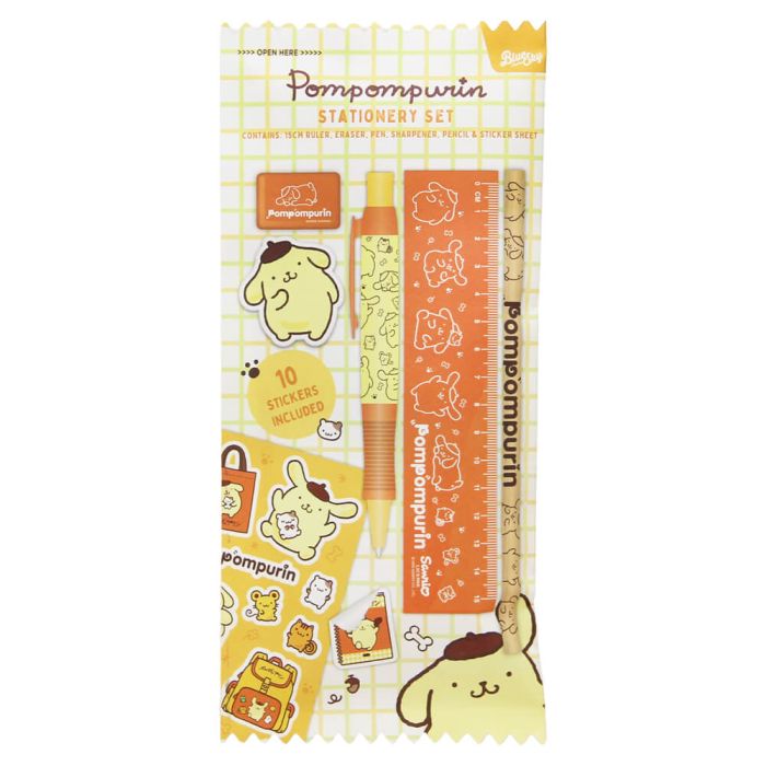 Hello Kitty & Friends Pompompurin Stationery Set