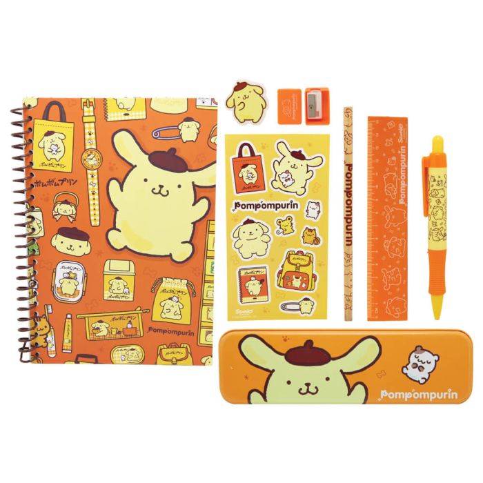 Hello Kitty & Friends Pompompurin Bumper Stationery Set