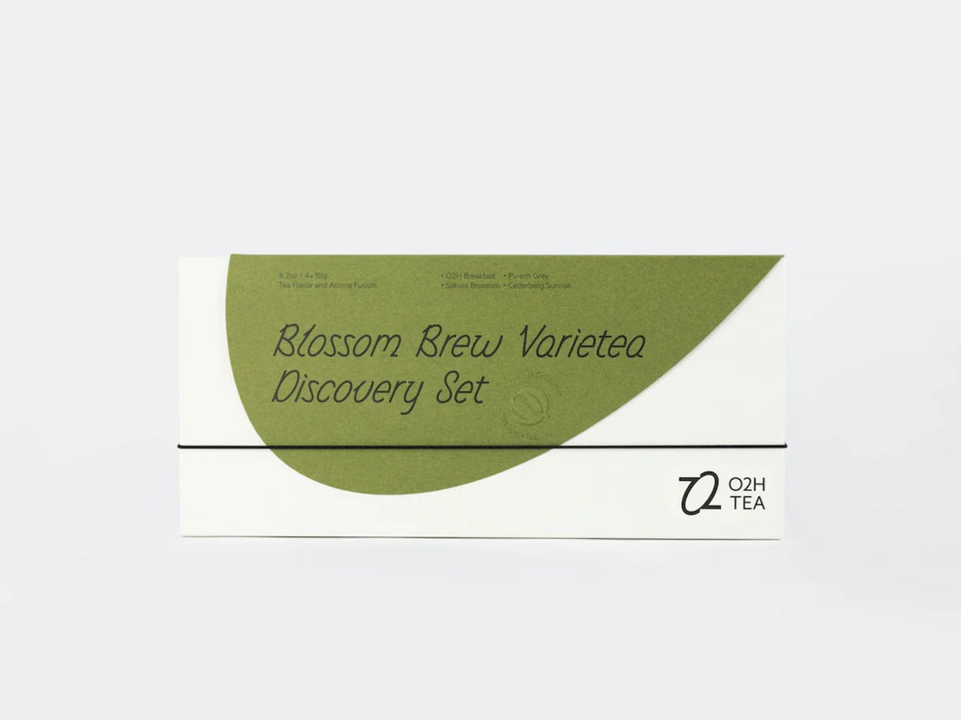 O2H Tea Blossom Brew Varietea Discovery Set