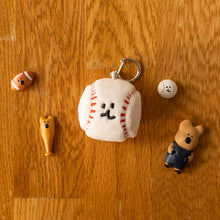 Load image into Gallery viewer, Dinotaeng Bobo Baseball Keyring

