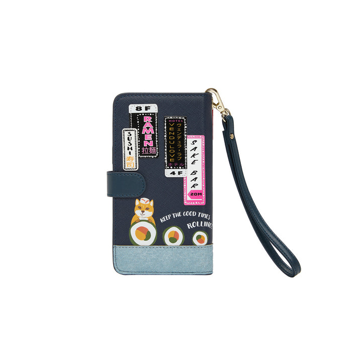 Vendula Sushi - Blue Edition Universal Flip Phone Case