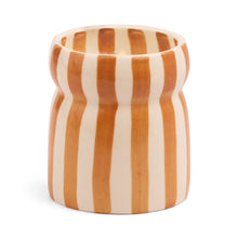 Load image into Gallery viewer, Designworks Cabana 6.5oz/184g Rust Stripped Ceramic Candle - Sienna Sunset Boxed

