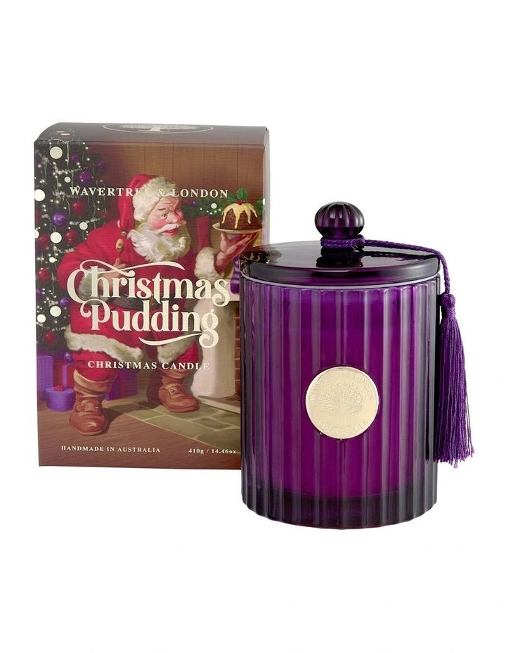 Wavertree & London Candle Christmas Pudding 75 hours 410g
