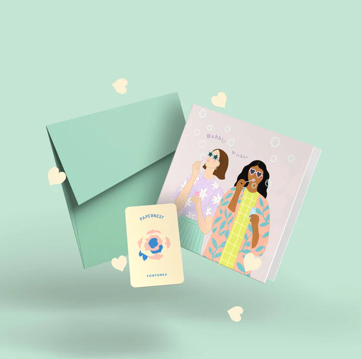Papernest Bubbly Wishes Card