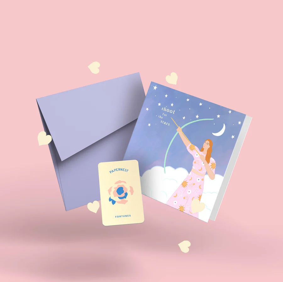 Papernest Shoot For The Stars Card
