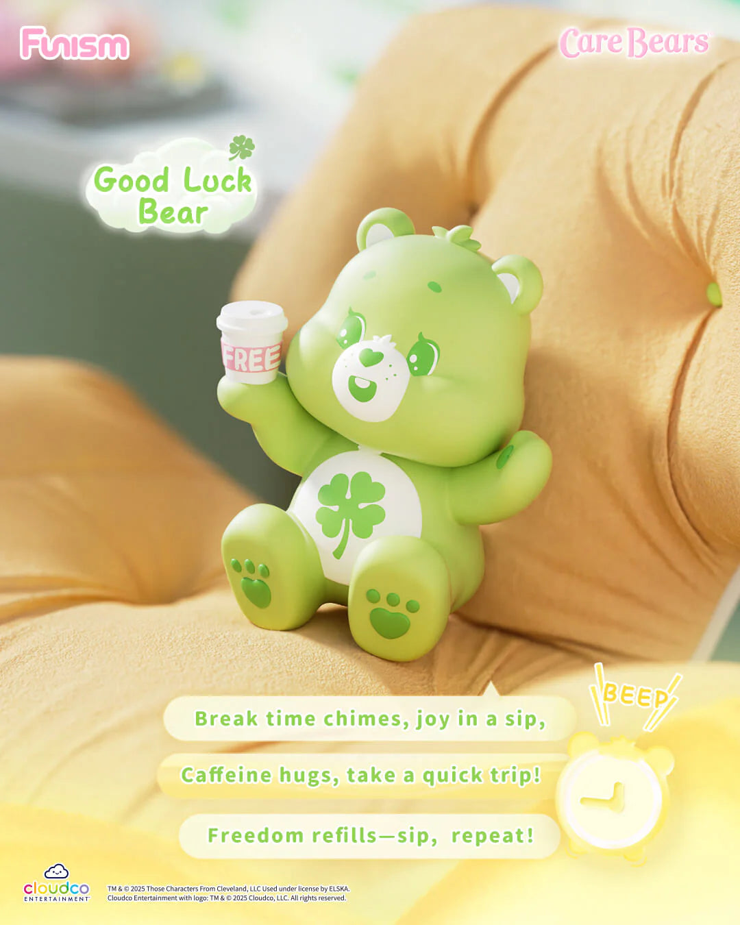 Funism Care Bears One Day in Capsule Series Cubby Face