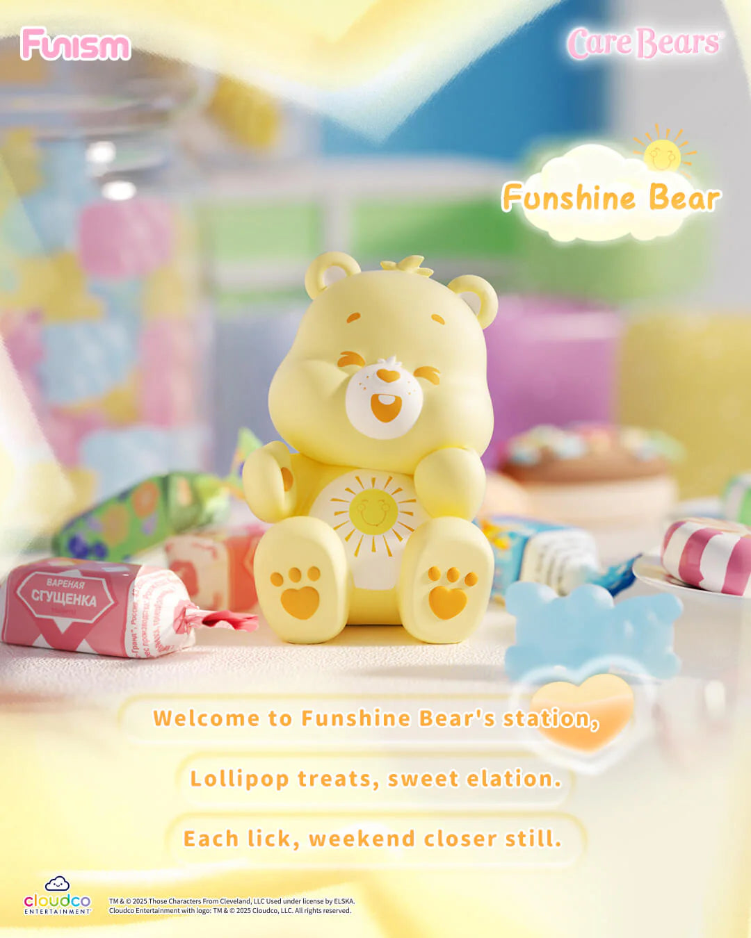 Funism Care Bears One Day in Capsule Series Cubby Face