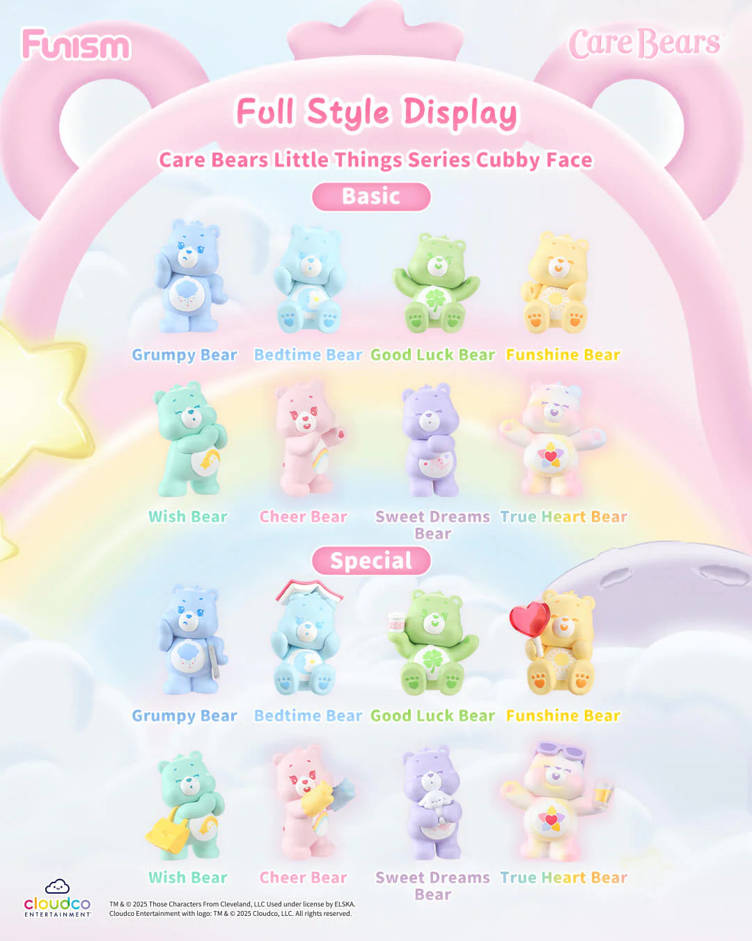 Funism Care Bears One Day in Capsule Series Cubby Face