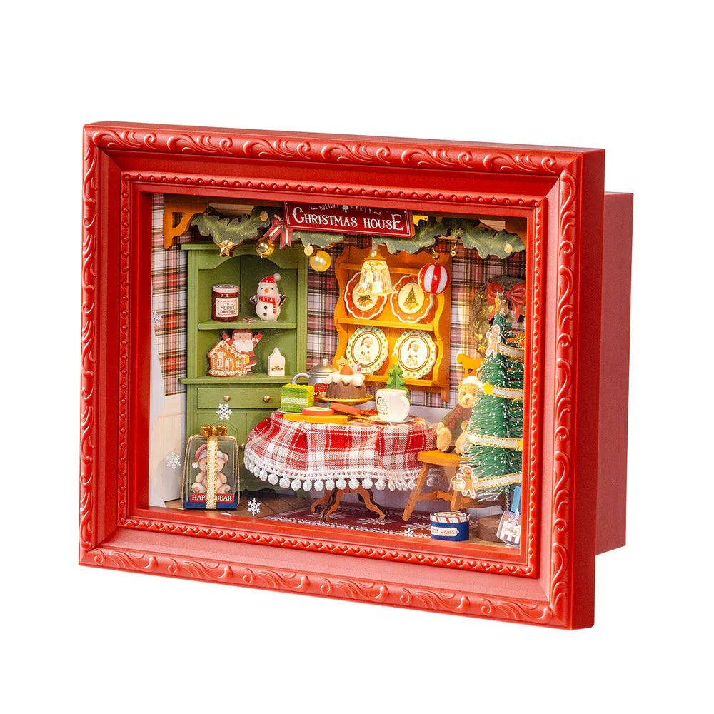 Robotime Rolife Christmas Eve Party 3D Wooden Puzzle DP005