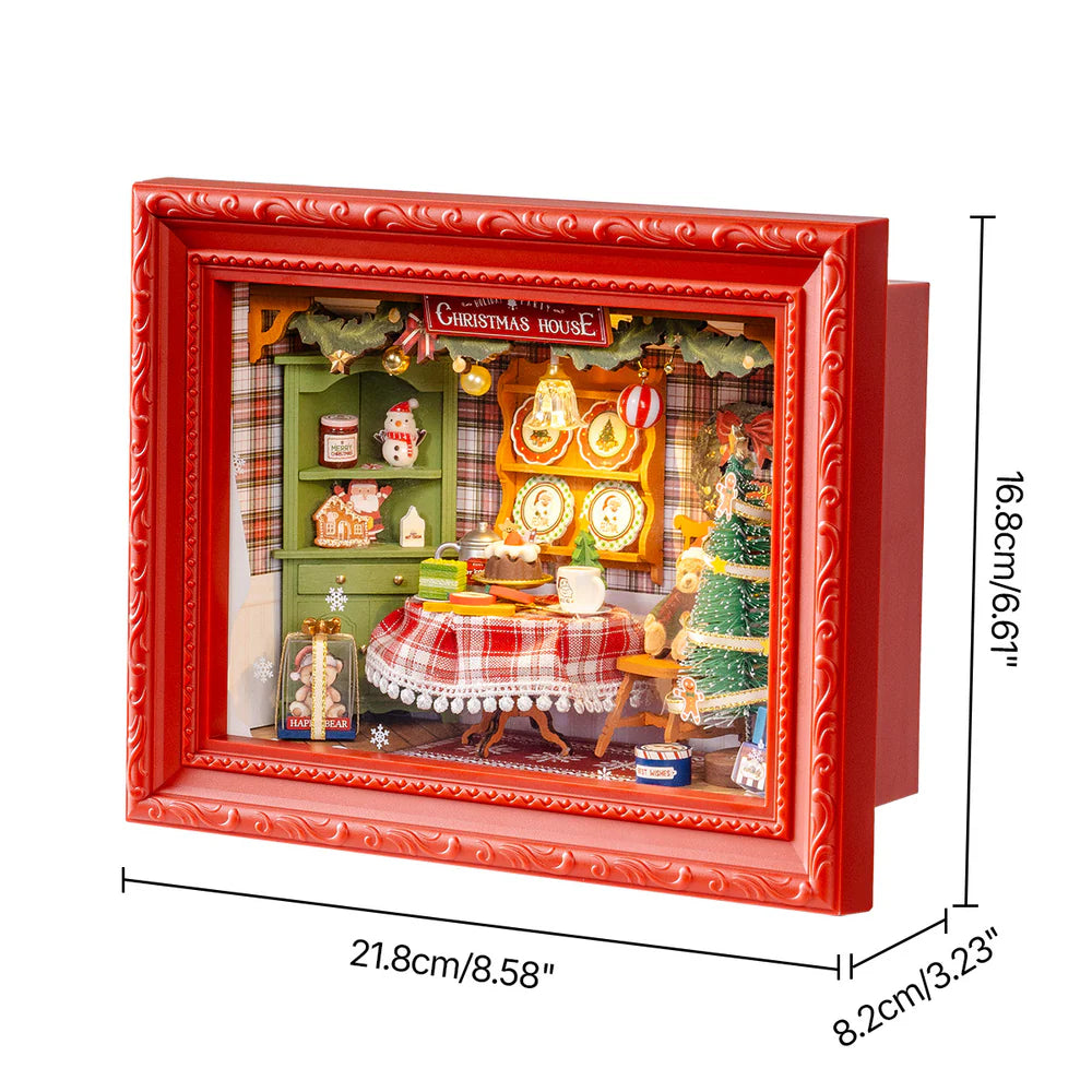 Robotime Rolife Christmas Eve Party 3D Wooden Puzzle DP005