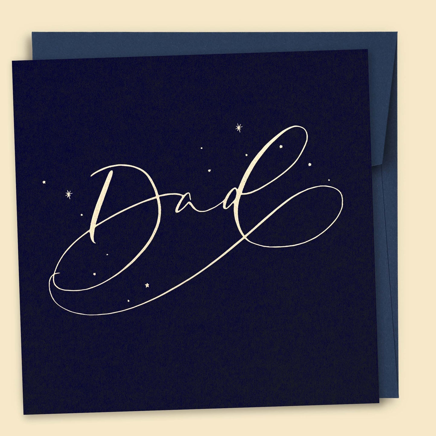 Papernest Dad Constellations - Navy Card