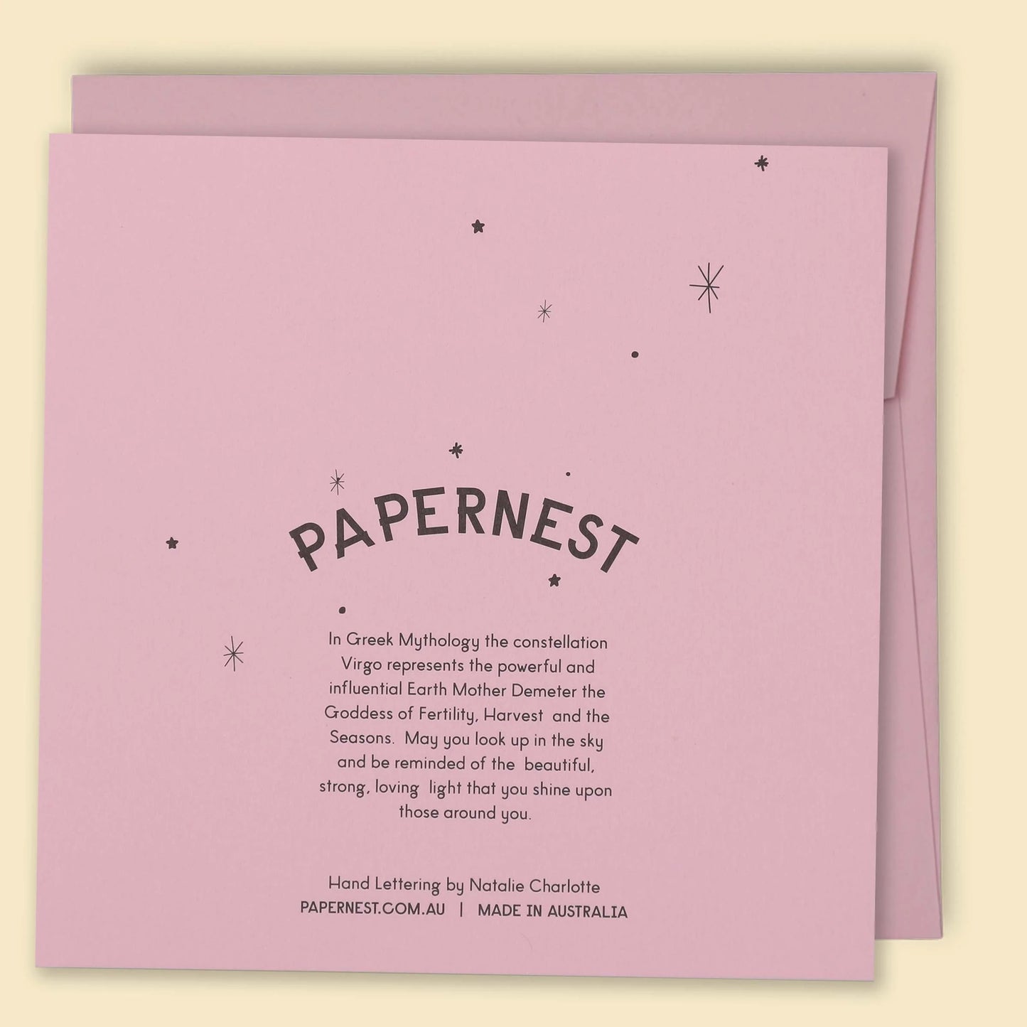 Papernest Mum Constellations Card - Pink