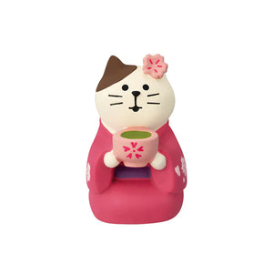 Decole Concombre Figurine - Kyoto - Maiko Cat