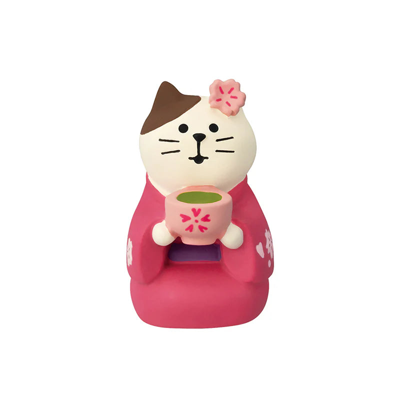 Decole Concombre Figurine - Kyoto - Maiko Cat