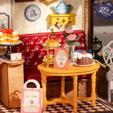 Load image into Gallery viewer, Robotime Rolife Leisure Time Tea Room DIY Miniature House DG171
