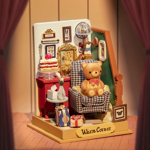 Robotime DIY Mini House Holiday Living Room