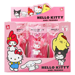 Hello Kitty - Keychain w/Hand Strap - Sakura Kuromi