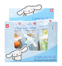 Load image into Gallery viewer, Hello Kitty - Keychain w/Hand Strap - Cinnamoroll in Raincoat
