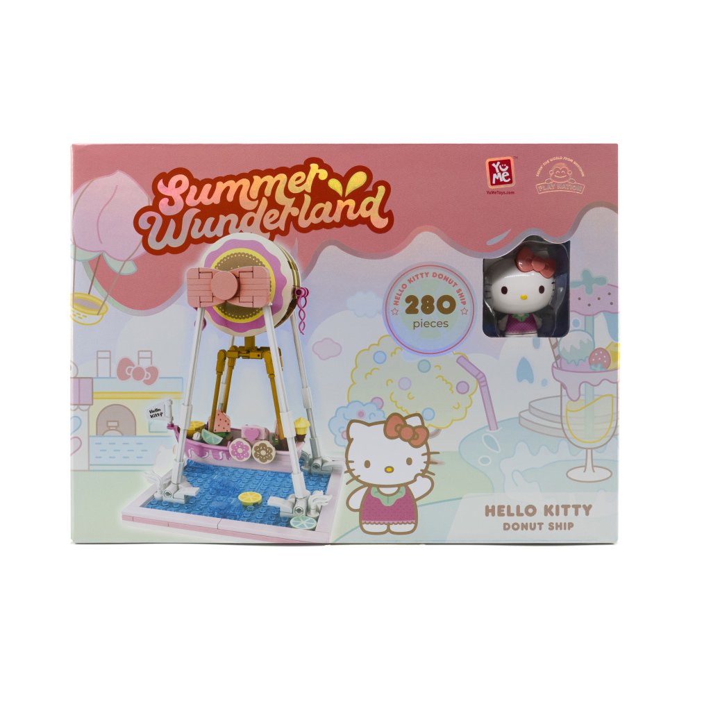 Hello Kitty - YuMe Blocks Summer Wunderland- Hello Kitty Donut – MeeQ
