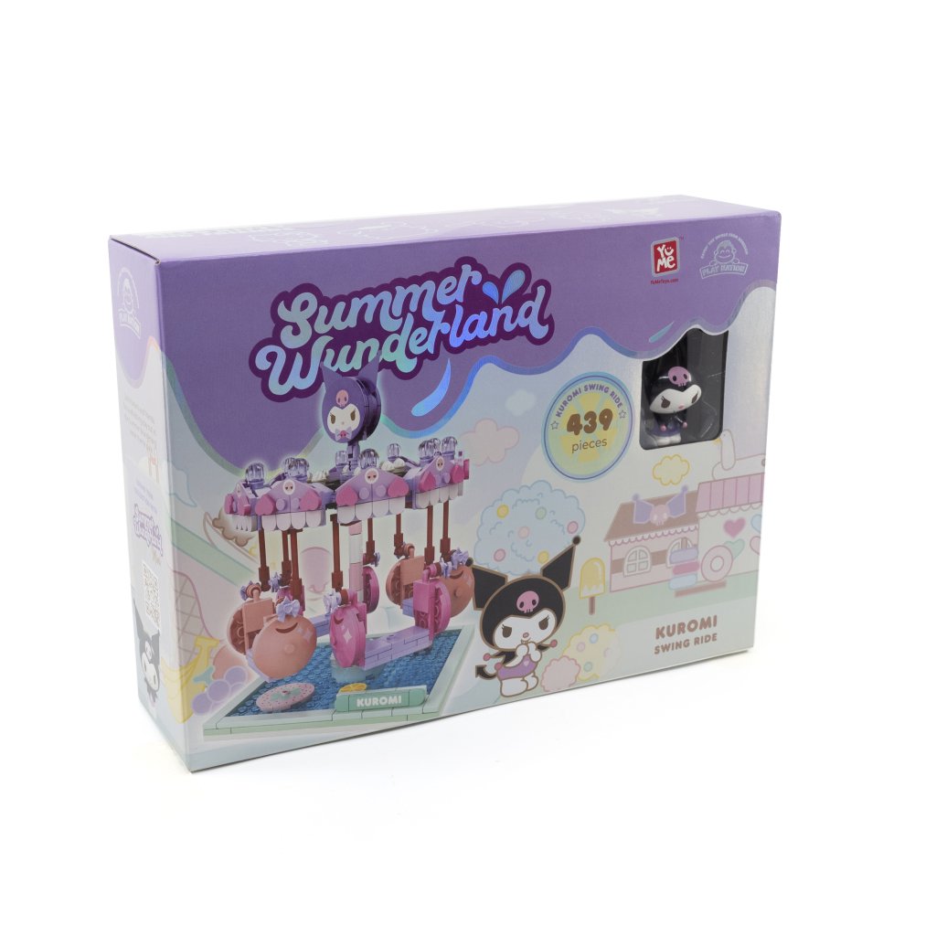 Hello Kitty - YuMe Blocks Summer Wunderland- Kuromi Swing Ride