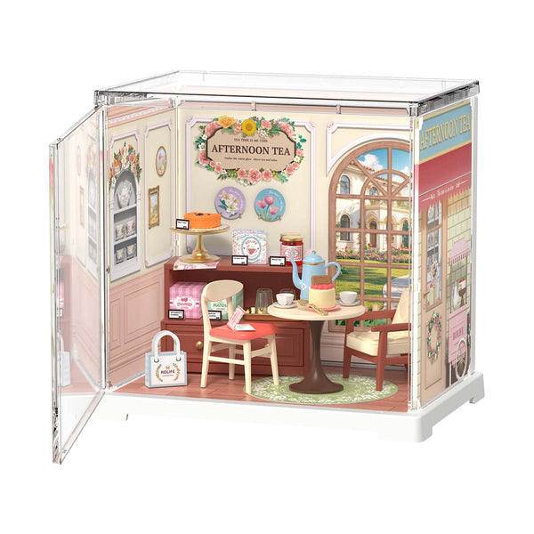Robotime Rolife Honey Tea Lounge DIY Miniature House DWS02B