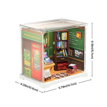 Load image into Gallery viewer, Robotime Rolife Memory Book Store DIY Miniature House DWS04B
