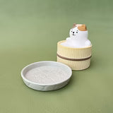 Decole Japan Bath Mascot Eco-Humidifier – Calico Cat