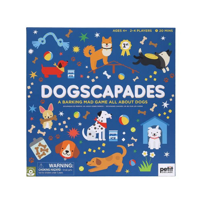 Petit Collage Dogscapades: A Barking Mad Game 27X4X27CM