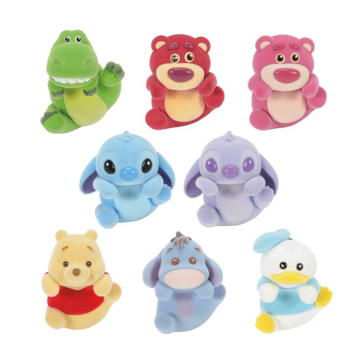 DISNEY MINI FLOCKED CLIMBING FIGURES BLIND BAG 6 cm