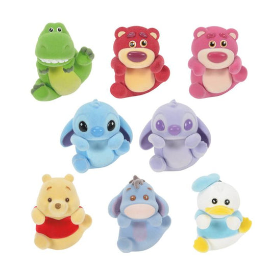 DISNEY MINI FLOCKED CLIMBING FIGURES BLIND BAG 6 cm