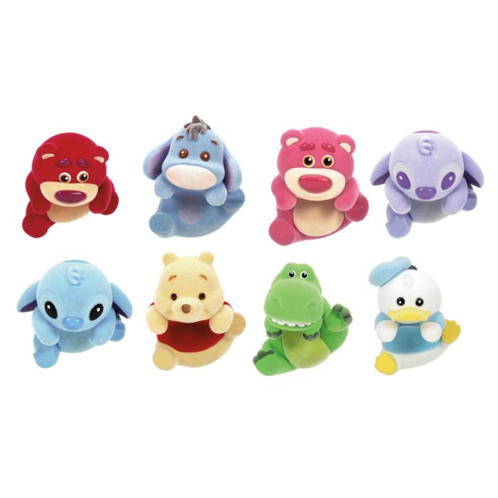 DISNEY MINI FLOCKED CLIMBING FIGURES BLIND BAG 6 cm