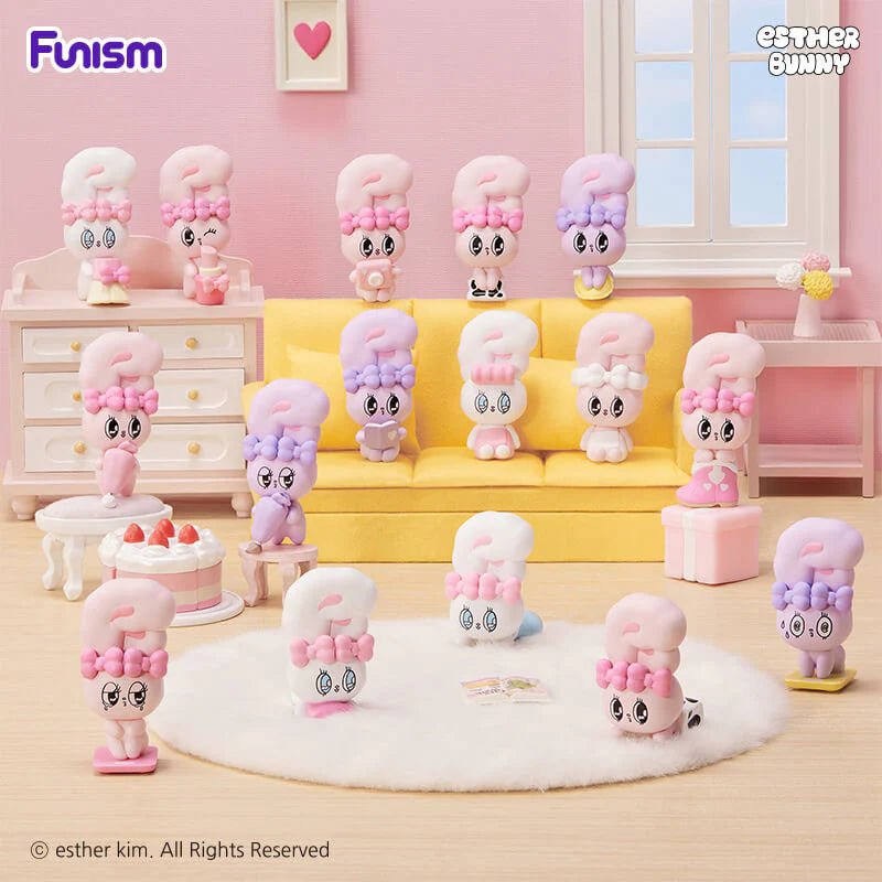 Funism Esther Bunny Little Vlog Series Bunny Face- Blind Box Figurines