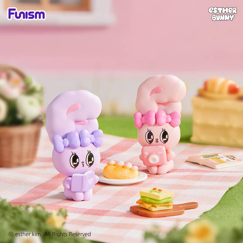 Funism Esther Bunny Little Vlog Series Bunny Face- Blind Box Figurines