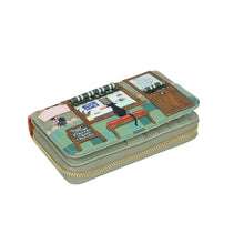 Load image into Gallery viewer, Vendula Pie Shop Medium Ziparound Wallet

