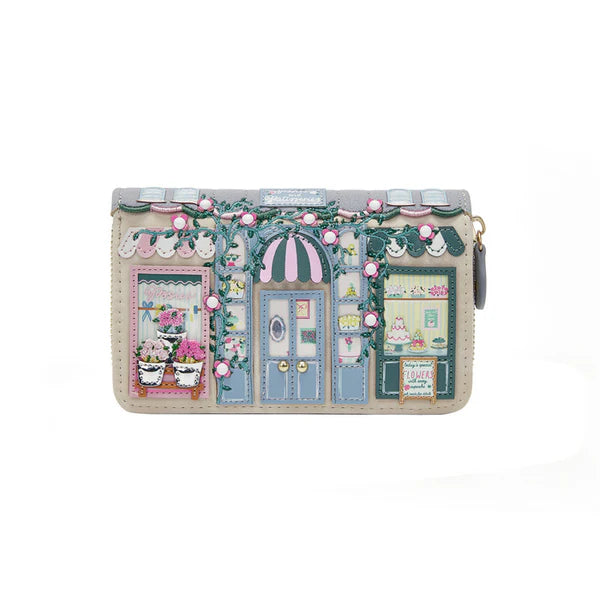 Vendula Posies and Patisseries Medium Ziparound Wallet